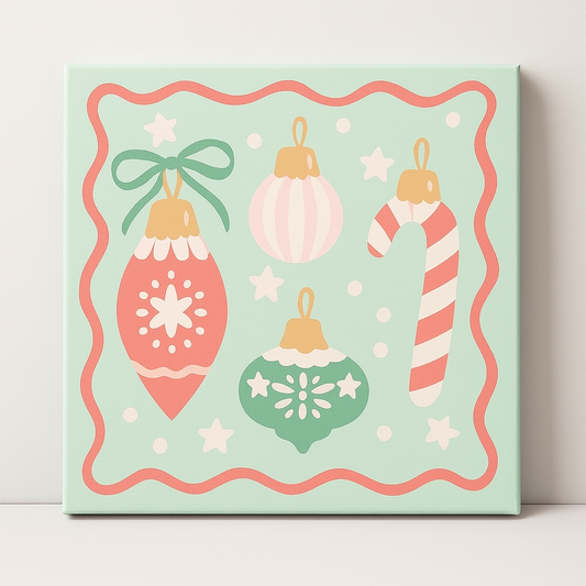 Baubles Paint by Numbers