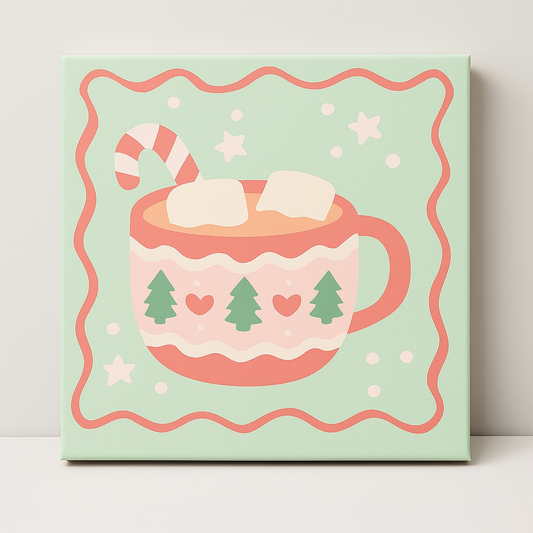 Hot Chocolate Paint by Numbers