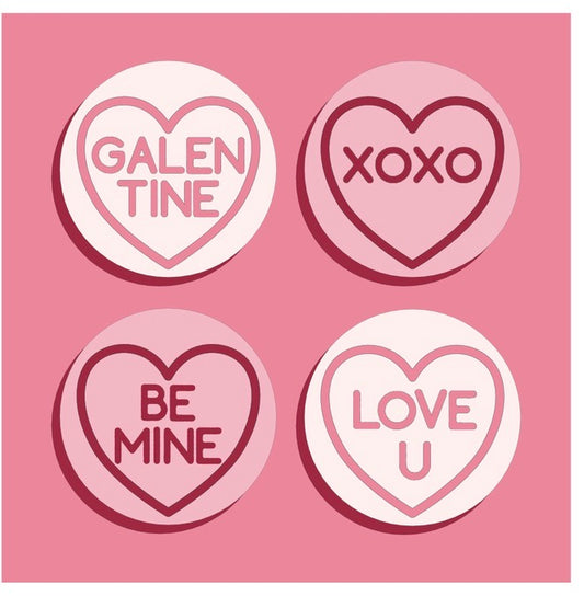 Candy Heart Paint by Numbers