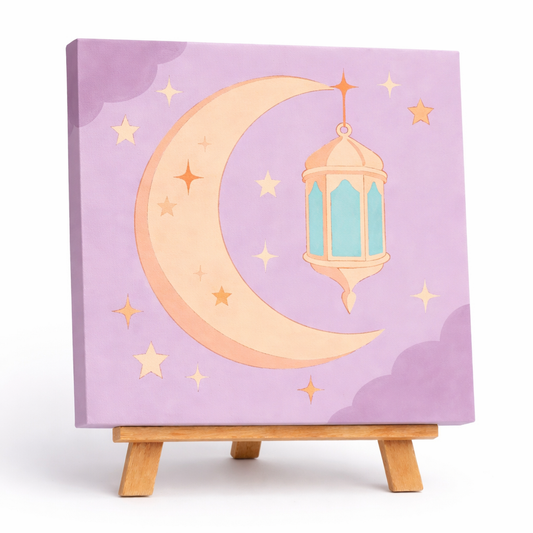 The Brightest Moon Paint by Numbers