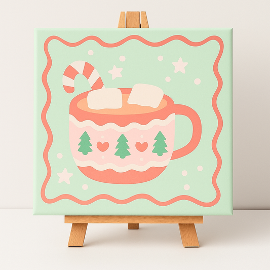 Hot Chocolate Paint by Numbers