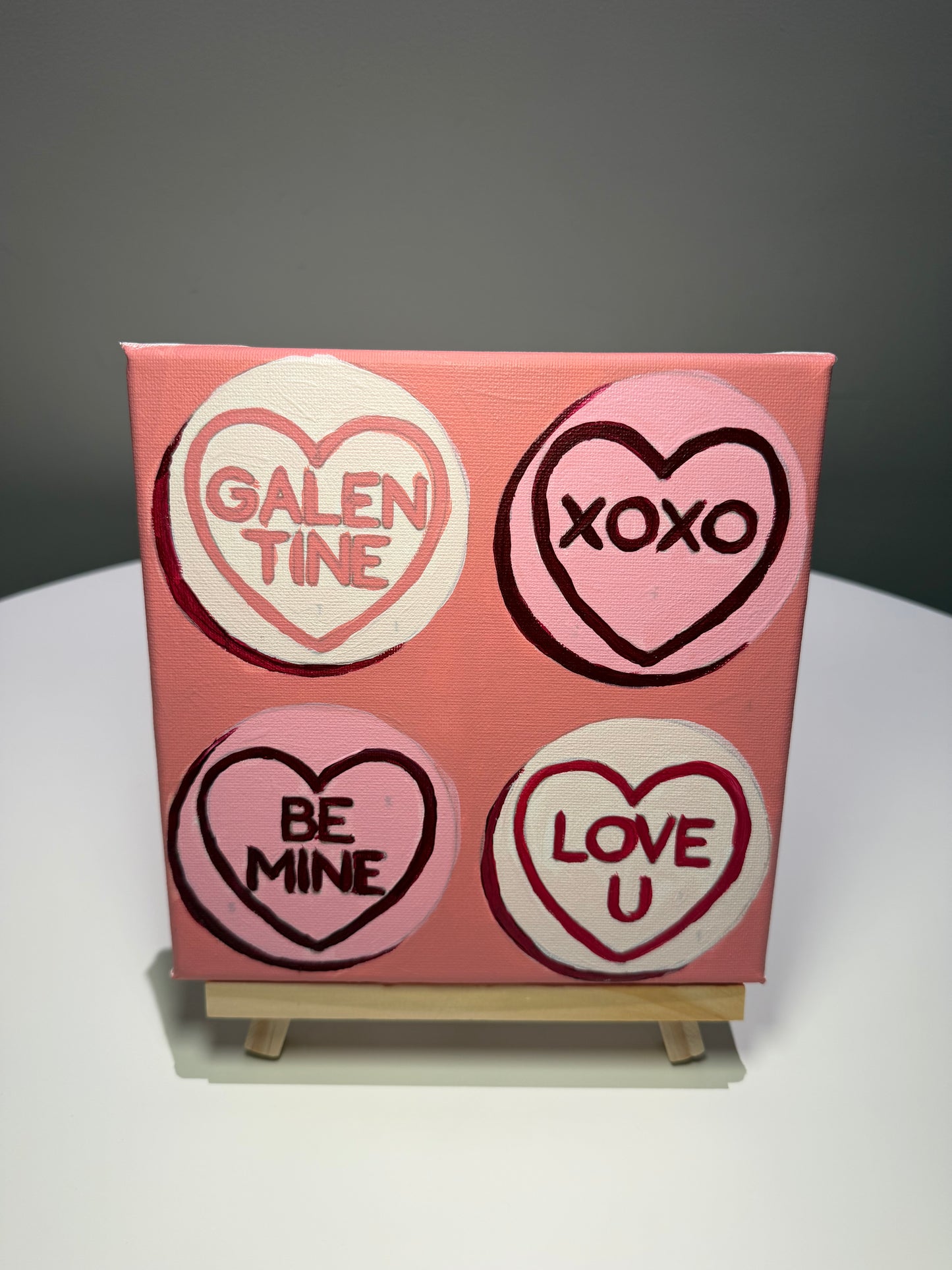 Candy Heart Paint by Numbers