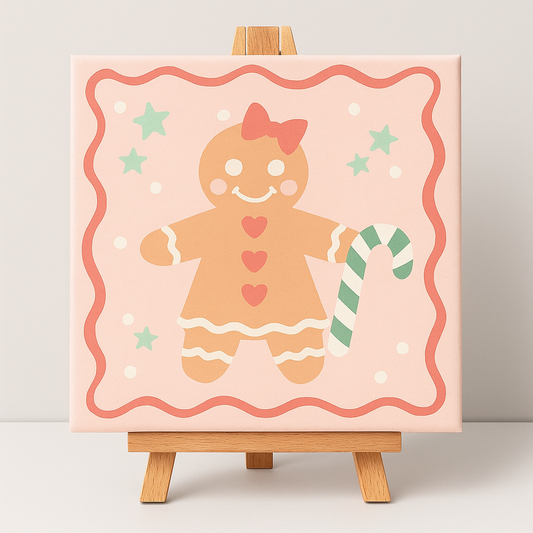 Gingerbread Paint by Numbers