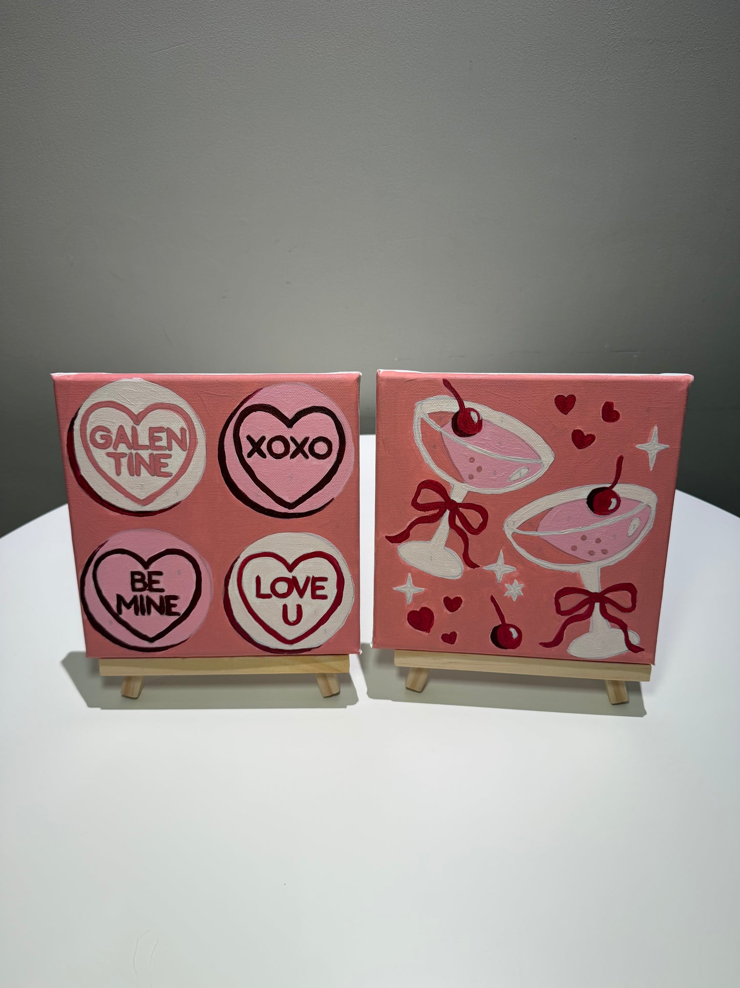 Bundle of 2 Galentines Paint by Numbers set