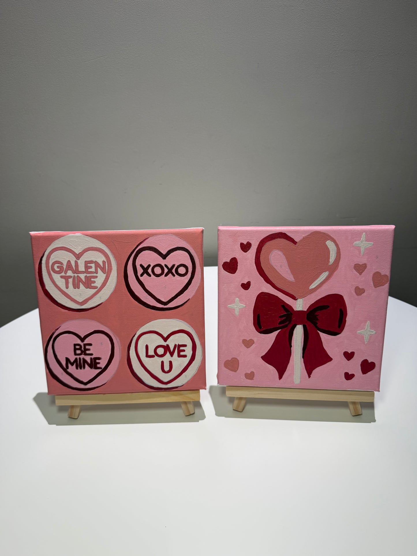 Bundle of 2 Galentines Paint by Numbers set