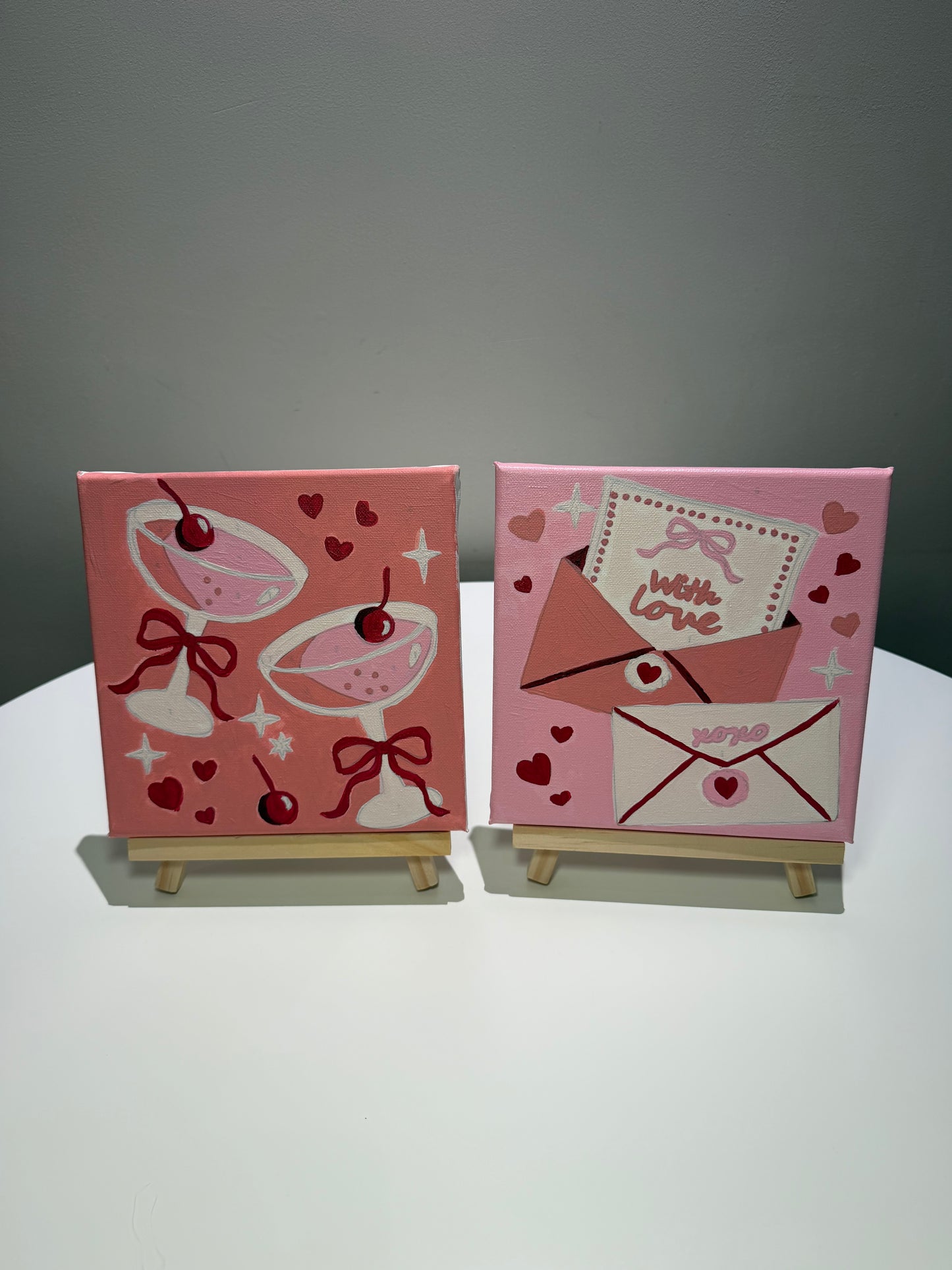 Bundle of 2 Galentines Paint by Numbers set