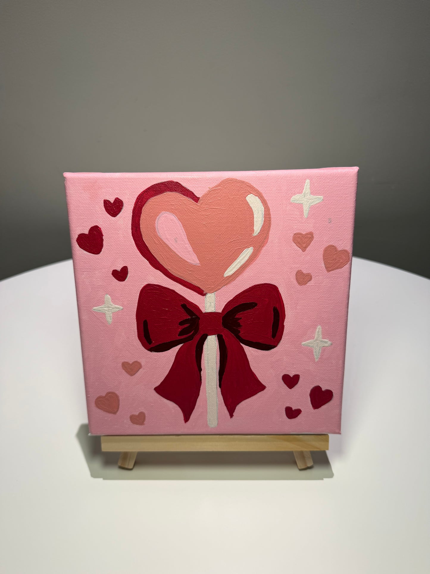 Heart Lolly Paint by Numbers