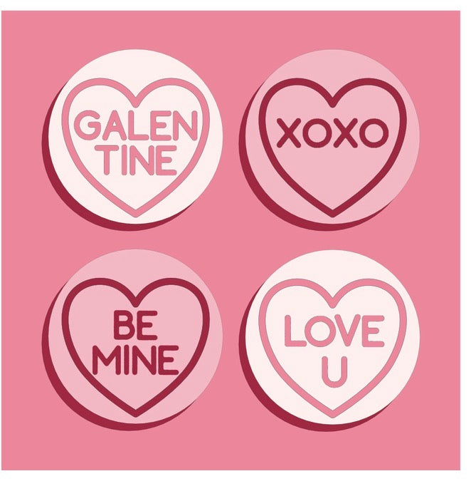 Candy Heart Paint by Numbers