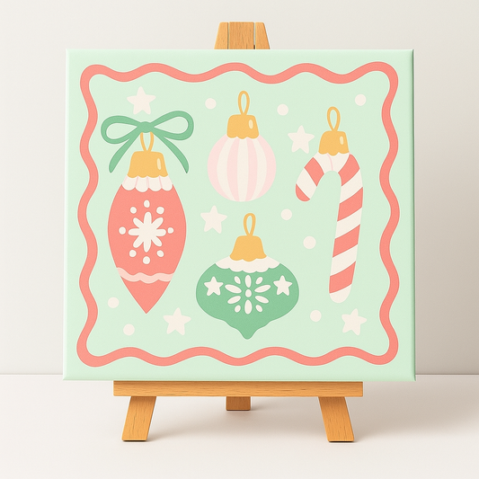 Baubles Paint by Numbers