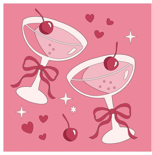 Mocktail glasses Paint by Numbers